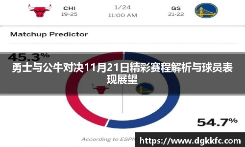 勇士与公牛对决11月21日精彩赛程解析与球员表现展望